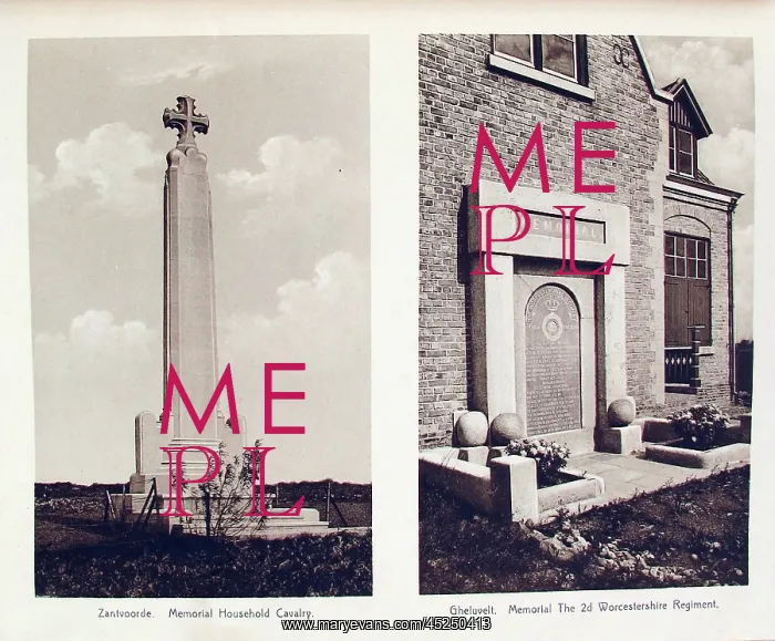 : 24 British War Memorial photographs : 24 British War Memorial photographs