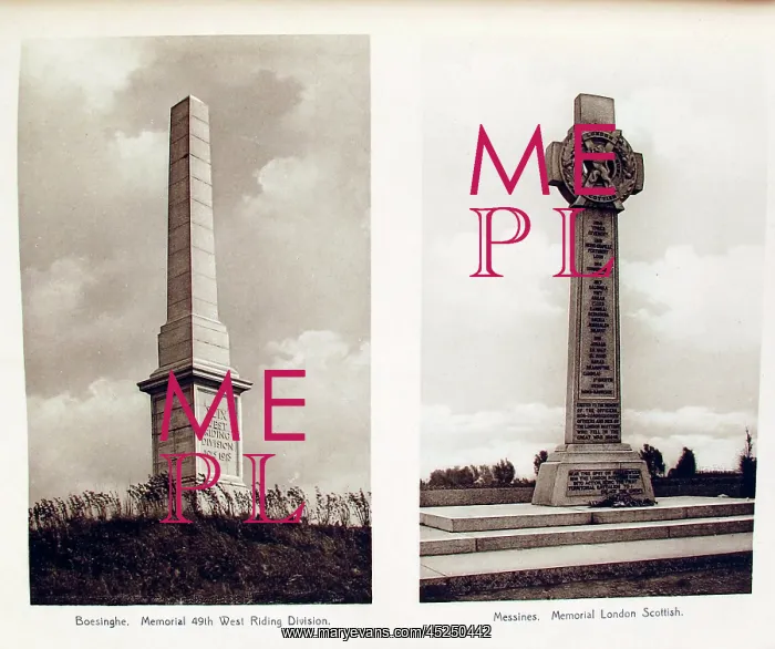 : 24 British War Memorial photographs : 24 British War Memorial photographs