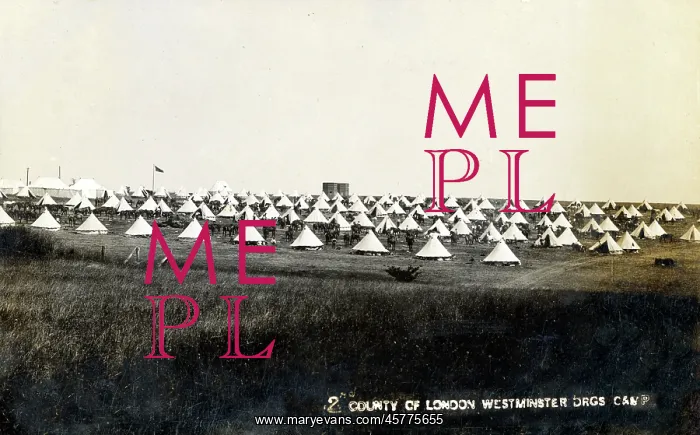 : 2nd County of London Westminster Dragoons Camp : 2nd County of London Westminster Dragoons Camp