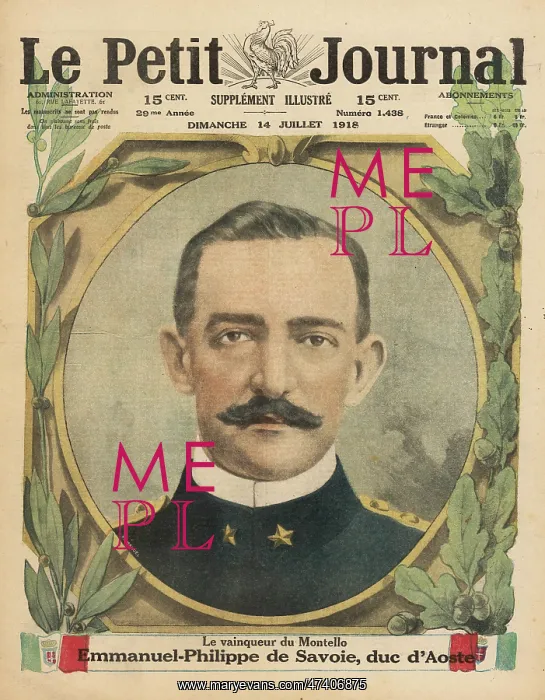 : 2ND DUKE OF AOSTA : 2ND DUKE OF AOSTA