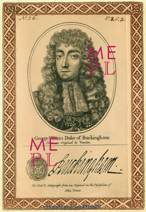: 2ND DUKE OF BUCKINGHAM : 2ND DUKE OF BUCKINGHAM