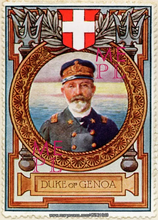 : 2nd Duke of Genoa / Stamp : 2nd Duke of Genoa / Stamp