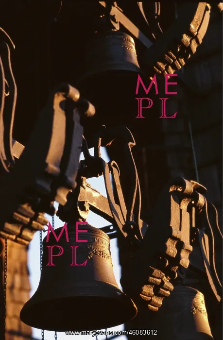 : Two of the 35 bells of the carillon tower at : Two of the 35 bells of the carillon tower at