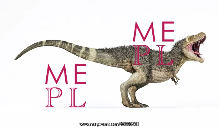 : 3D rendering of T-rex with feathers, side view : 3D rendering of T-rex with feathers, side view