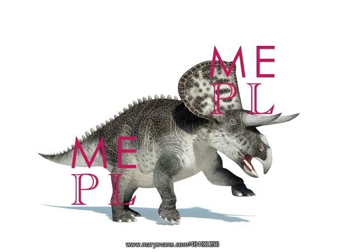 : 3D rendering of a Zuniceratops dinosaur : 3D rendering of a Zuniceratops dinosaur