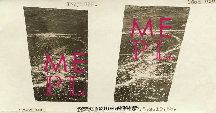 : 3D Stereoscopic Image, Aerial-View of WW1 First World Wa? : 3D Stereoscopic Image, Aerial-View of WW1 First World Wa?