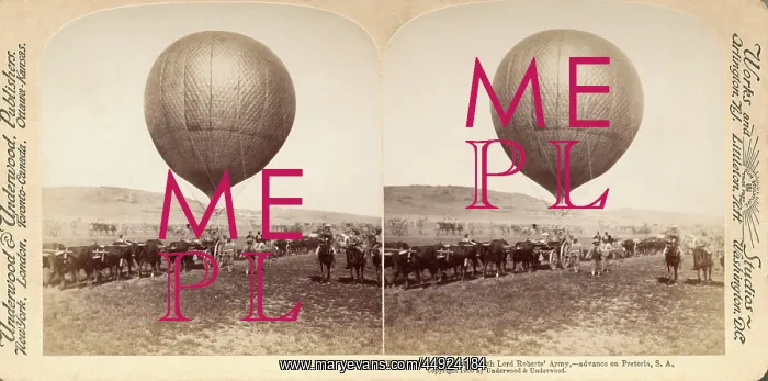 : 3D Stereoscopic Image, Balloon Corps Transport with Lord? : 3D Stereoscopic Image, Balloon Corps Transport with Lord?