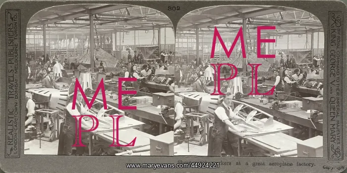 : 3D Stereoscopic Image, Sheet Metal Worker at a Great Aer? : 3D Stereoscopic Image, Sheet Metal Worker at a Great Aer?