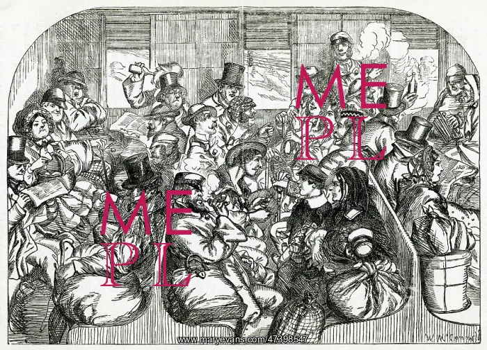 : 3rd Class Carriage - 1862 : 3rd Class Carriage - 1862