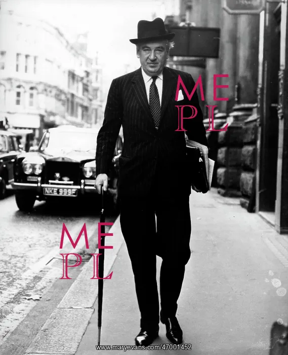 : The 3rd Earl of Cromer walking the streets of London : The 3rd Earl of Cromer walking the streets of London