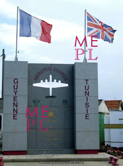 : No 4 Group Bomber Command RAF Monument Normandy : No 4 Group Bomber Command RAF Monument Normandy