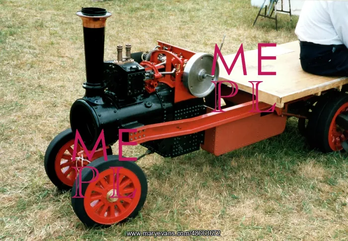 : 4 and a half foot scale model Burrell Steam Wagon : 4 and a half foot scale model Burrell Steam Wagon