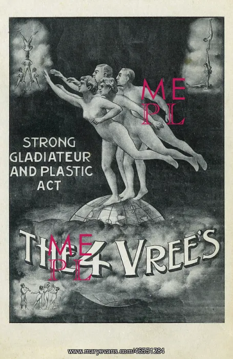 : The 4 Vree's - Dutch Acrobats, Gymnasts, Sculptural Posers : The 4 Vree's - Dutch Acrobats, Gymnasts, Sculptural Posers