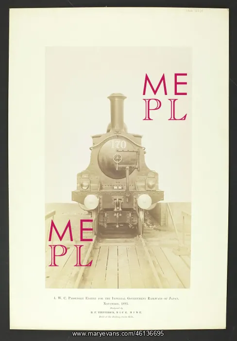 : 4 WC passenger engine by Richard Francis Trevithick : 4 WC passenger engine by Richard Francis Trevithick