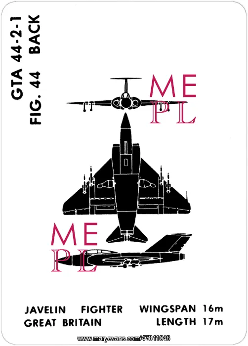 : 44 a Javelin : 44 a Javelin