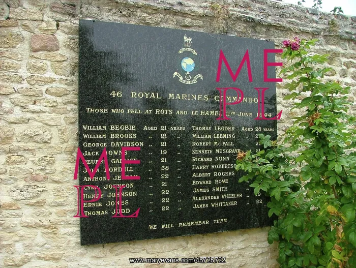 : 46 Royal Marines Commando Memorial Rots Normandy : 46 Royal Marines Commando Memorial Rots Normandy
