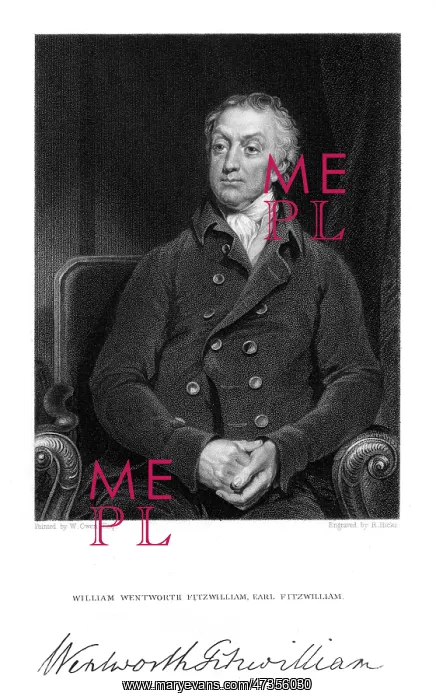 : 4TH EARL FITZWILLIAM - 3 : 4TH EARL FITZWILLIAM - 3