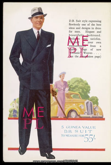 : 5-Guinea Suit 1939 : 5-Guinea Suit 1939