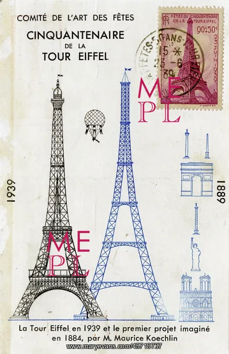 : 50th Anniversary celebration of the Eiffel Tower, Paris : 50th Anniversary celebration of the Eiffel Tower, Paris