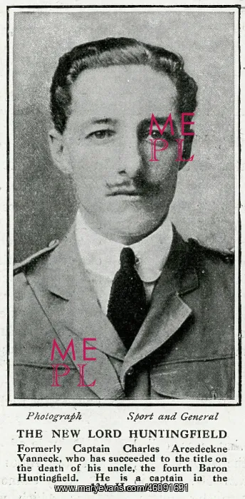 : 5th Baron Huntingfield 1915 : 5th Baron Huntingfield 1915