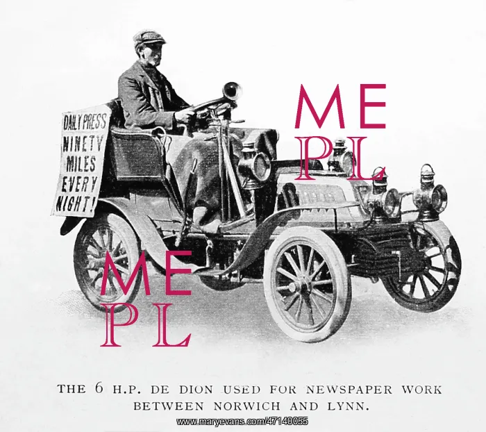 : 6 HP De Dion veteran car : 6 HP De Dion veteran car