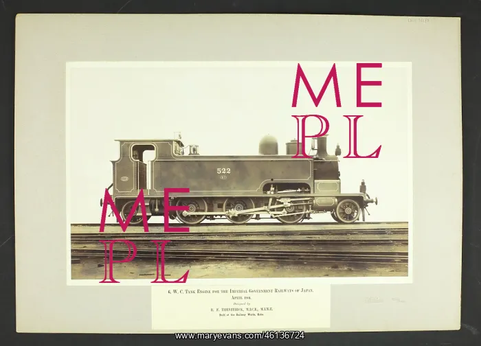 : 6 WC tank engine by Richard Francis Trevithick : 6 WC tank engine by Richard Francis Trevithick