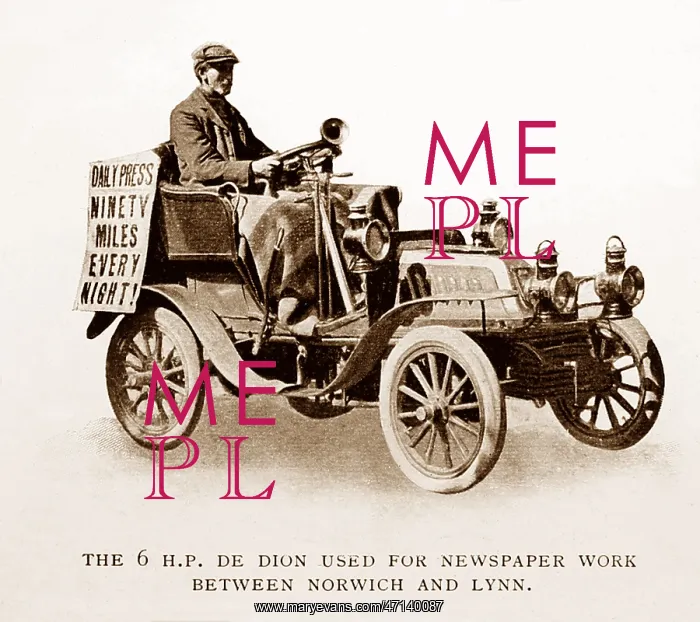 : 7 HP De Dion veteran car : 7 HP De Dion veteran car