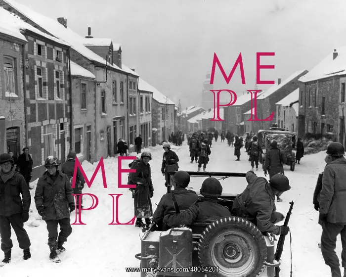 : 87th Infantry Division in St Hubert : 87th Infantry Division in St Hubert