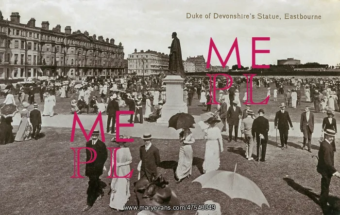 : 8th Duke of Devonshire's Statue - Eastbourne : 8th Duke of Devonshire's Statue - Eastbourne