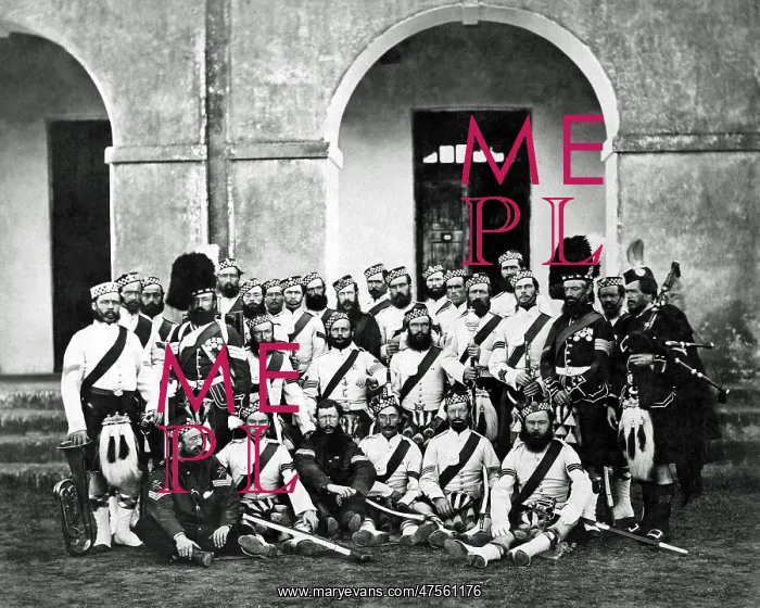 : 93rd Scottish Regiment in India : 93rd Scottish Regiment in India