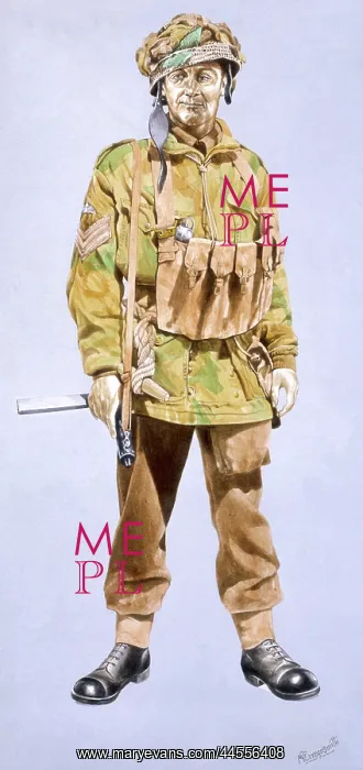 : 95th Para. British paratrouper from 95th Para - involved in the first stage : 95th Para. British paratrouper from 95th Para - involved in the first stage