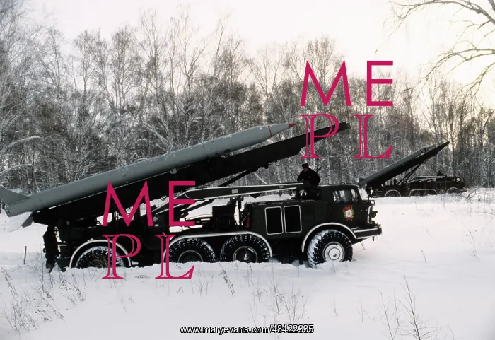 : 9K52 Luna-M short-range artillery rocket system, 1988 : 9K52 Luna-M short-range artillery rocket system, 1988