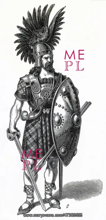 : 9th century Scot Warrior : 9th century Scot Warrior