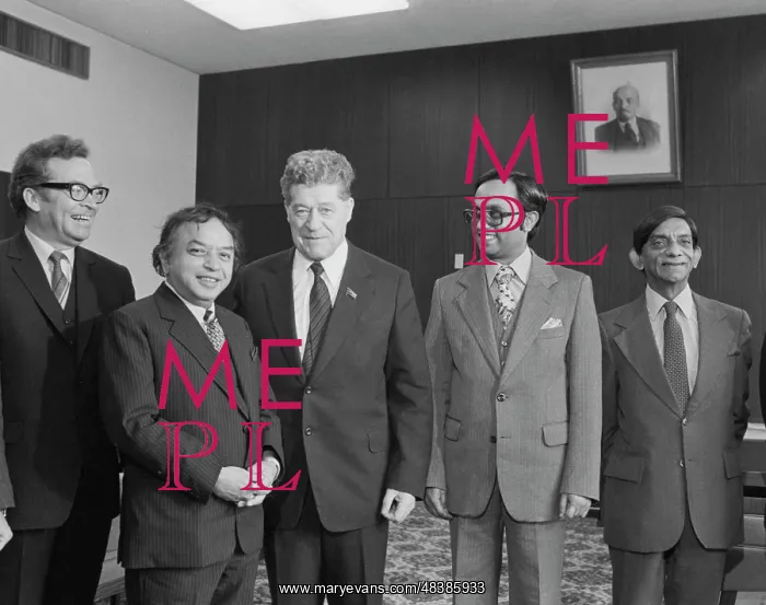 : A. C. S. Hameed visiting USSR : A. C. S. Hameed visiting USSR