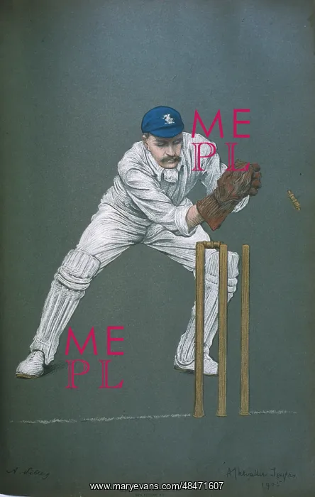 : A A LILLEY - CRICKETER : A A LILLEY - CRICKETER