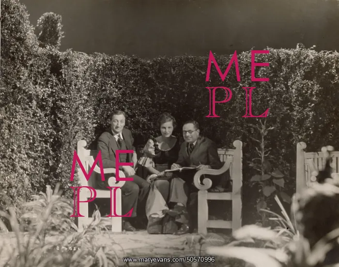: A. P. Herbert with his daughter Jocelyn : A. P. Herbert with his daughter Jocelyn