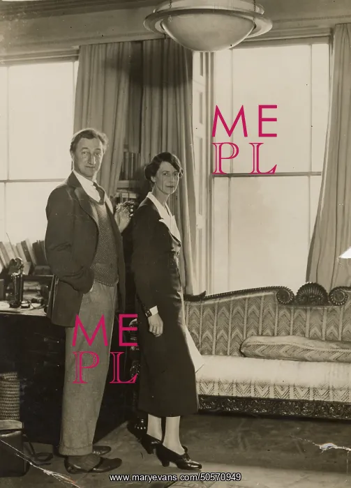 : A. P. Herbert with his wife Gwendolyn : A. P. Herbert with his wife Gwendolyn