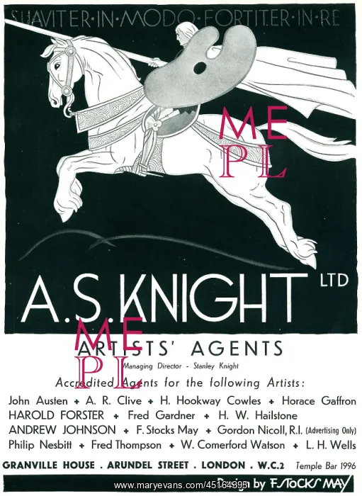 : A. S. Knight Ltd Advertisement : A. S. Knight Ltd Advertisement