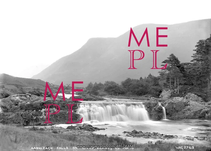 : Aashleagh Falls on River Erriff, Co. Mayo : Aashleagh Falls on River Erriff, Co. Mayo