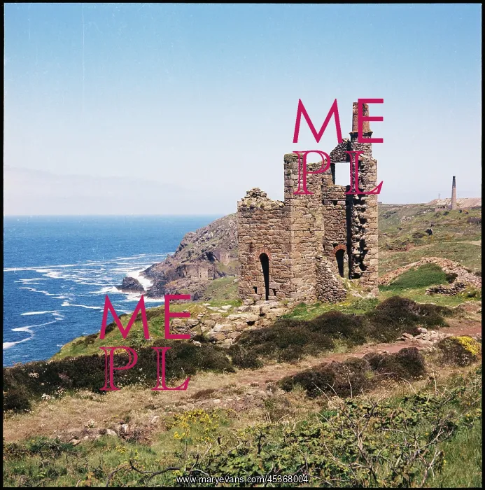 : Abandoned Wheal Edward engine house on the Atlantic cliffs : Abandoned Wheal Edward engine house on the Atlantic cliffs