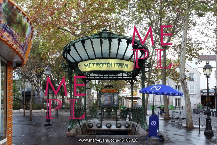 : Abbesses. Subway station Abbesses with shelter of roof : Abbesses. Subway station Abbesses with shelter of roof