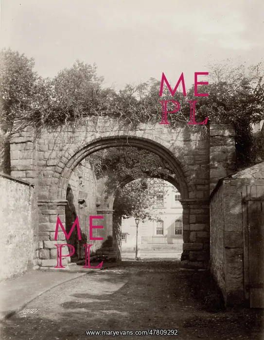 : The abbey gate, Hexham, Northumerland : The abbey gate, Hexham, Northumerland
