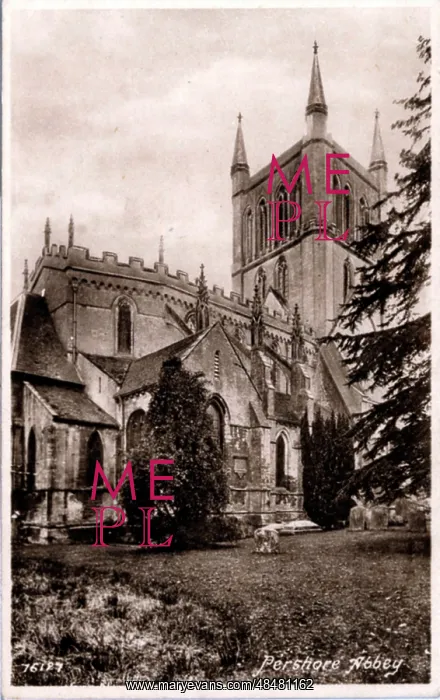 : The Abbey, Pershore, Worcestershire : The Abbey, Pershore, Worcestershire