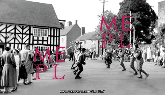  : Abbots Bromley, the Annual Horn Dance c1955