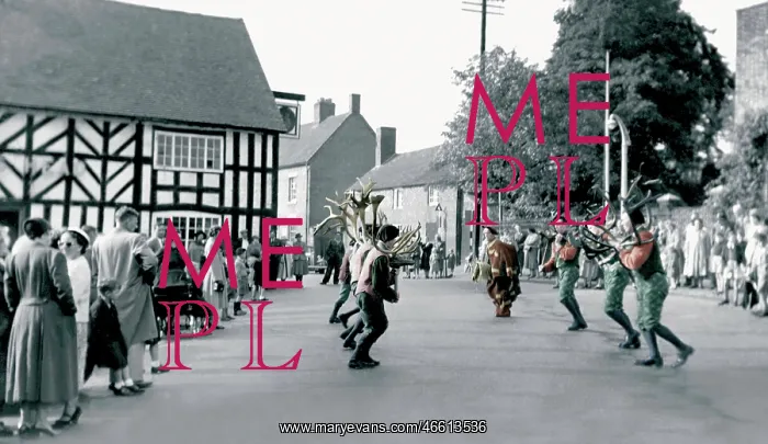  : Abbots Bromley, the Annual Horn Dance c1955