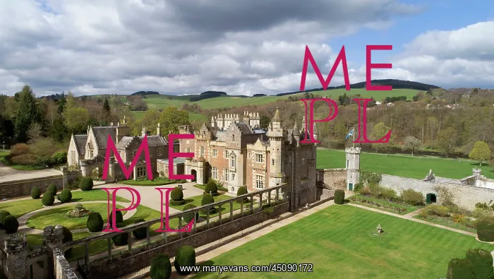 : Abbotsford House, Borders, Scotland : Abbotsford House, Borders, Scotland