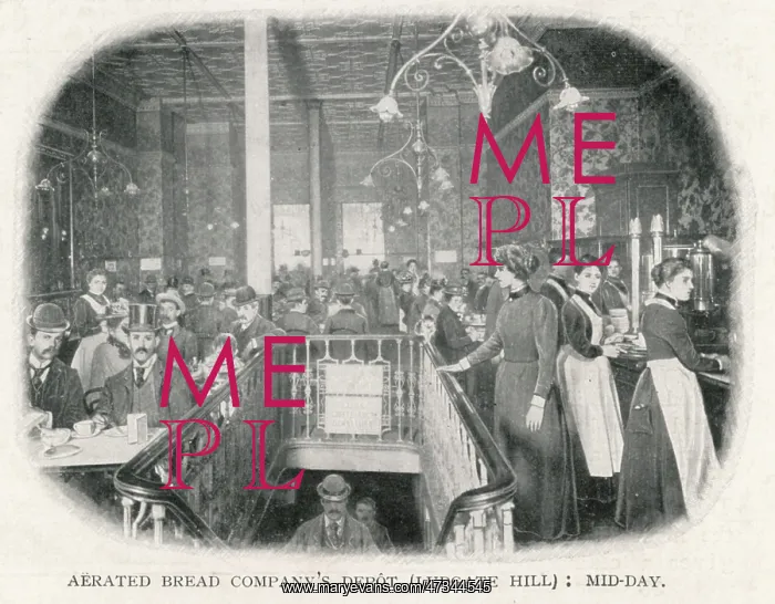 : ABC CAFE LONDON 1900 : ABC CAFE LONDON 1900