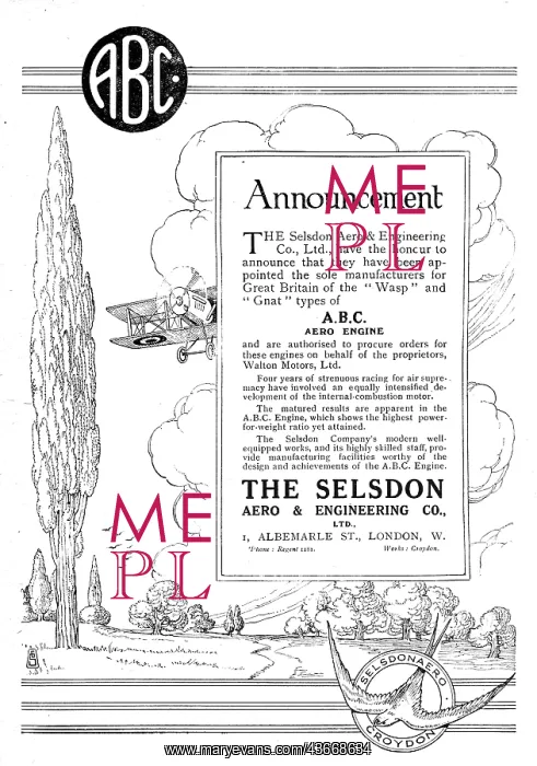 : ABC Selsdon Aero Engines : ABC Selsdon Aero Engines