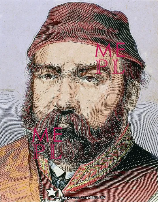 : ABDUL AZIZ (1830-1876). Sultan of Turkey : ABDUL AZIZ (1830-1876). Sultan of Turkey
