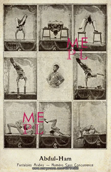: Abdul-Ham - Arab Boy Acrobat : Abdul-Ham - Arab Boy Acrobat